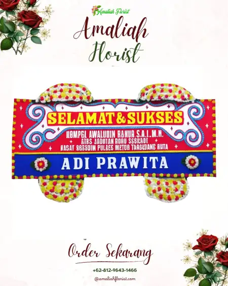 Papan Bunga Ucapan Selamat Selopajang Barat